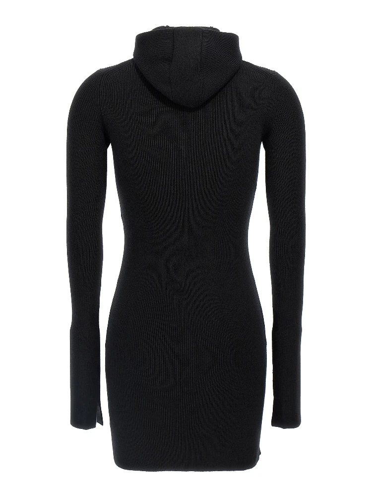 Black Wool Short Dress alternative