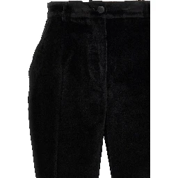 Black Cotton Dress Pants