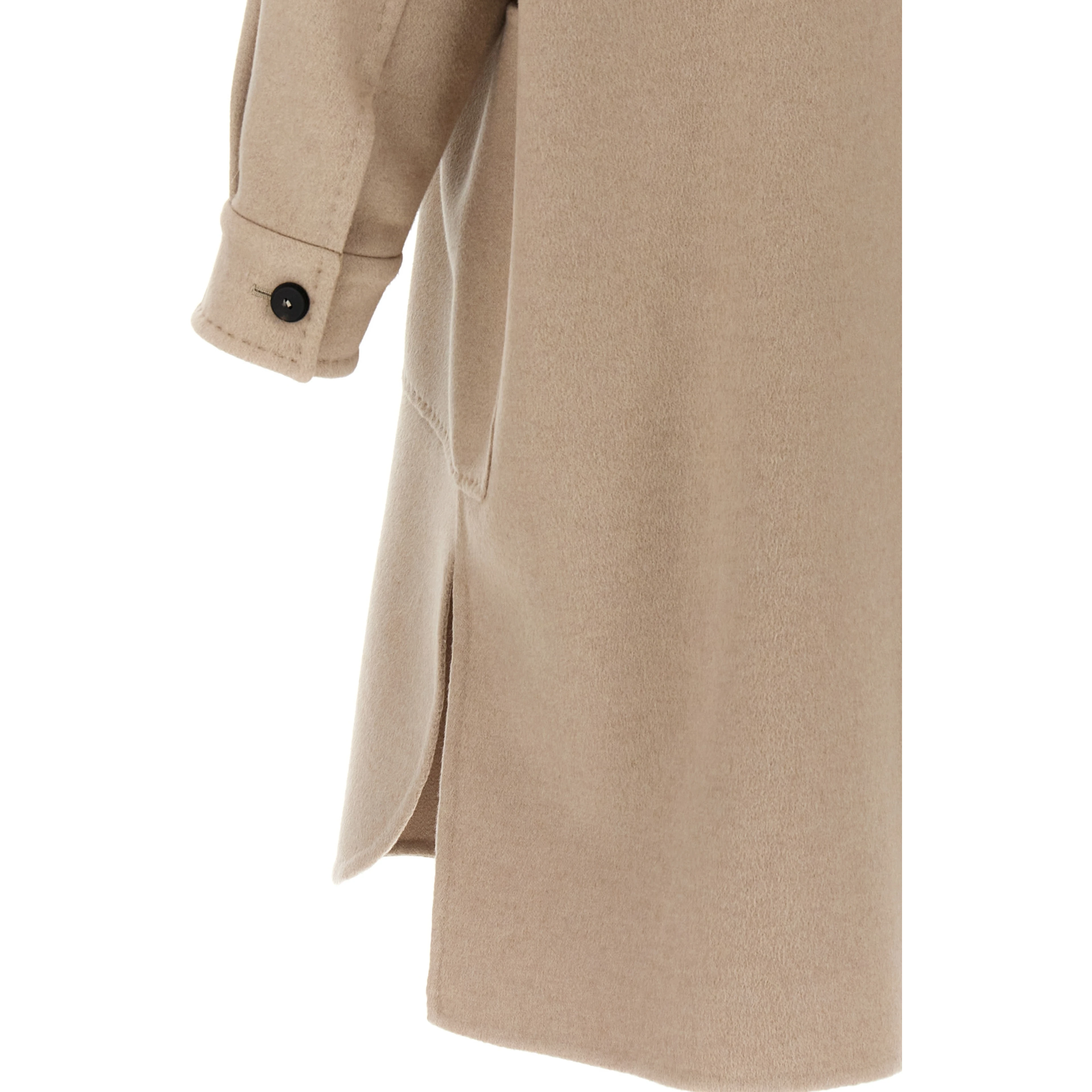Beige Cashmere Coat