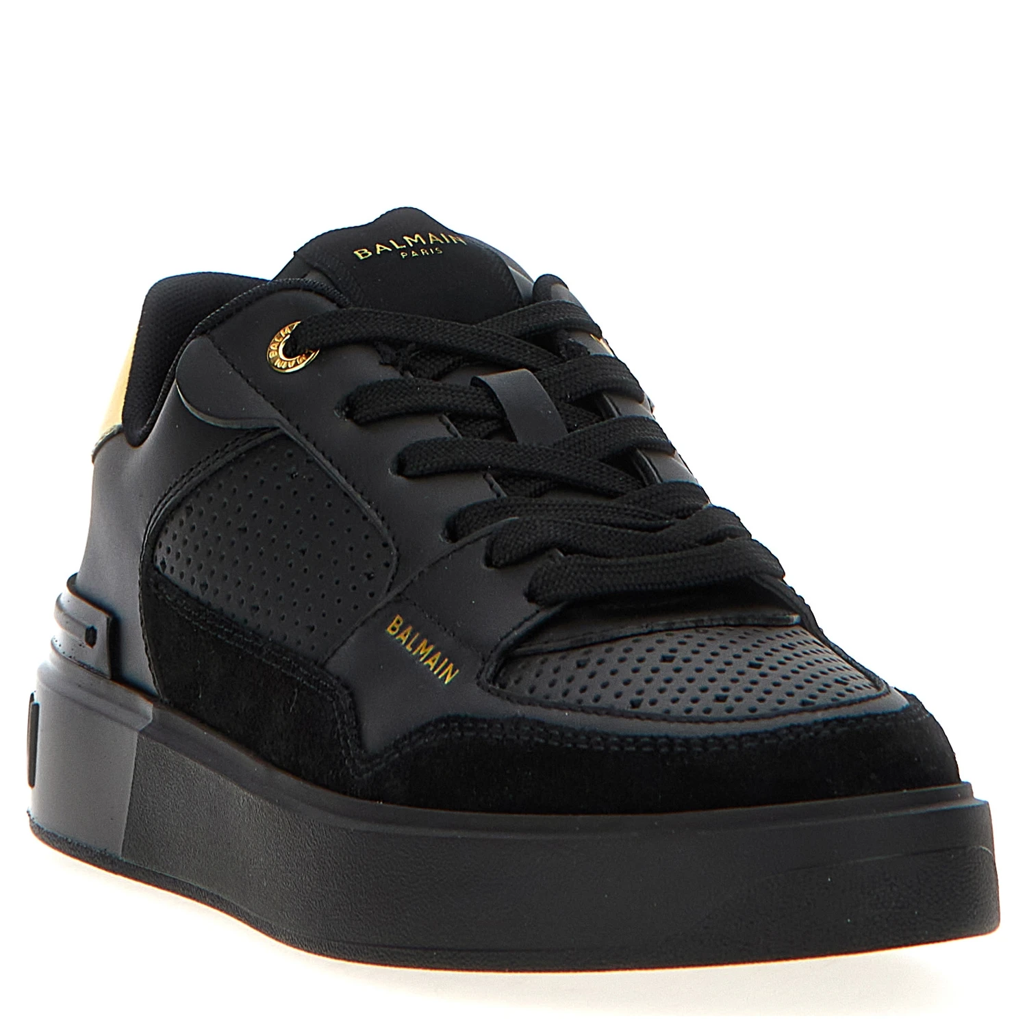 Black Calfskin Sneakers
