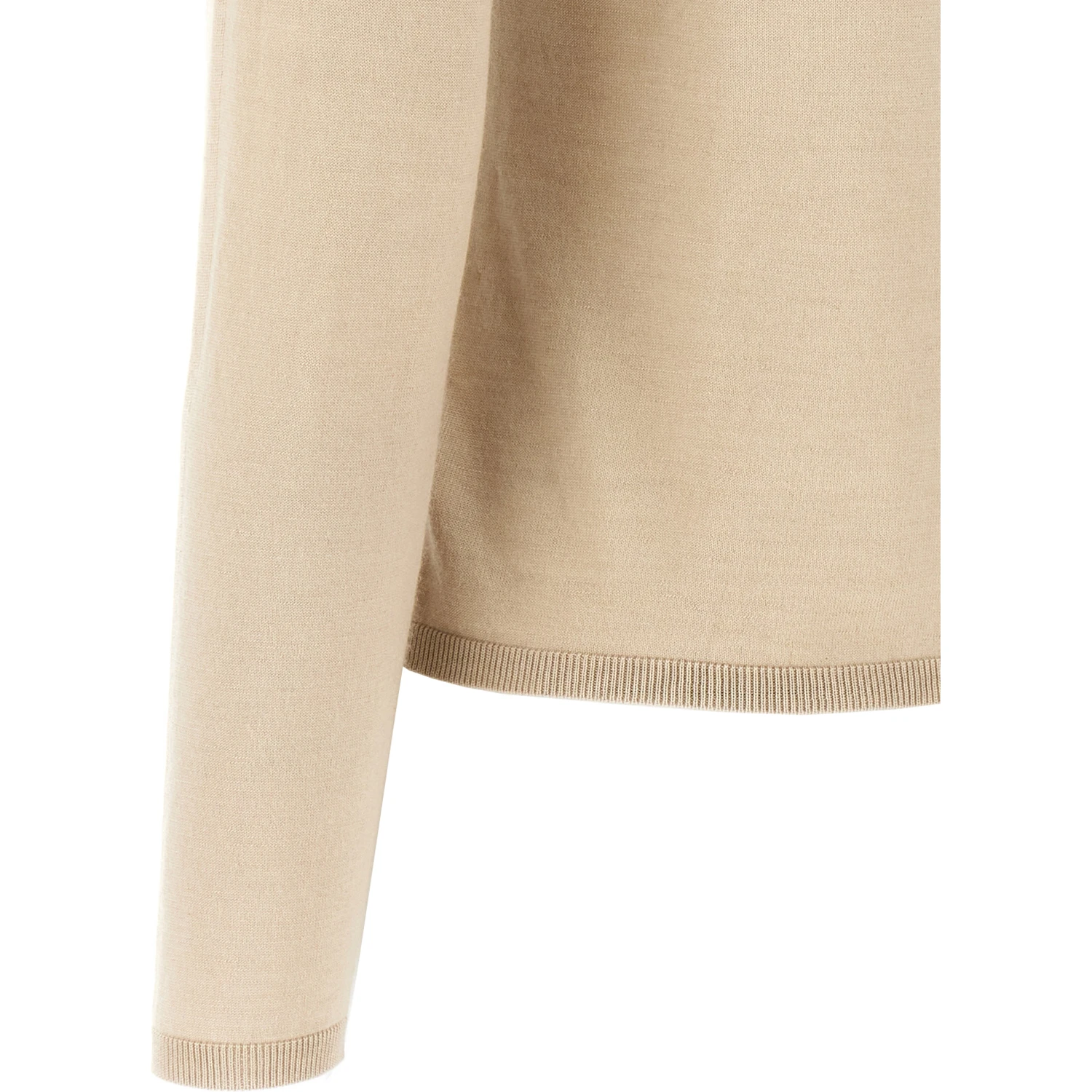 Beige Cashmere Cardigan