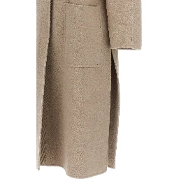 Beige Cashmere Coat