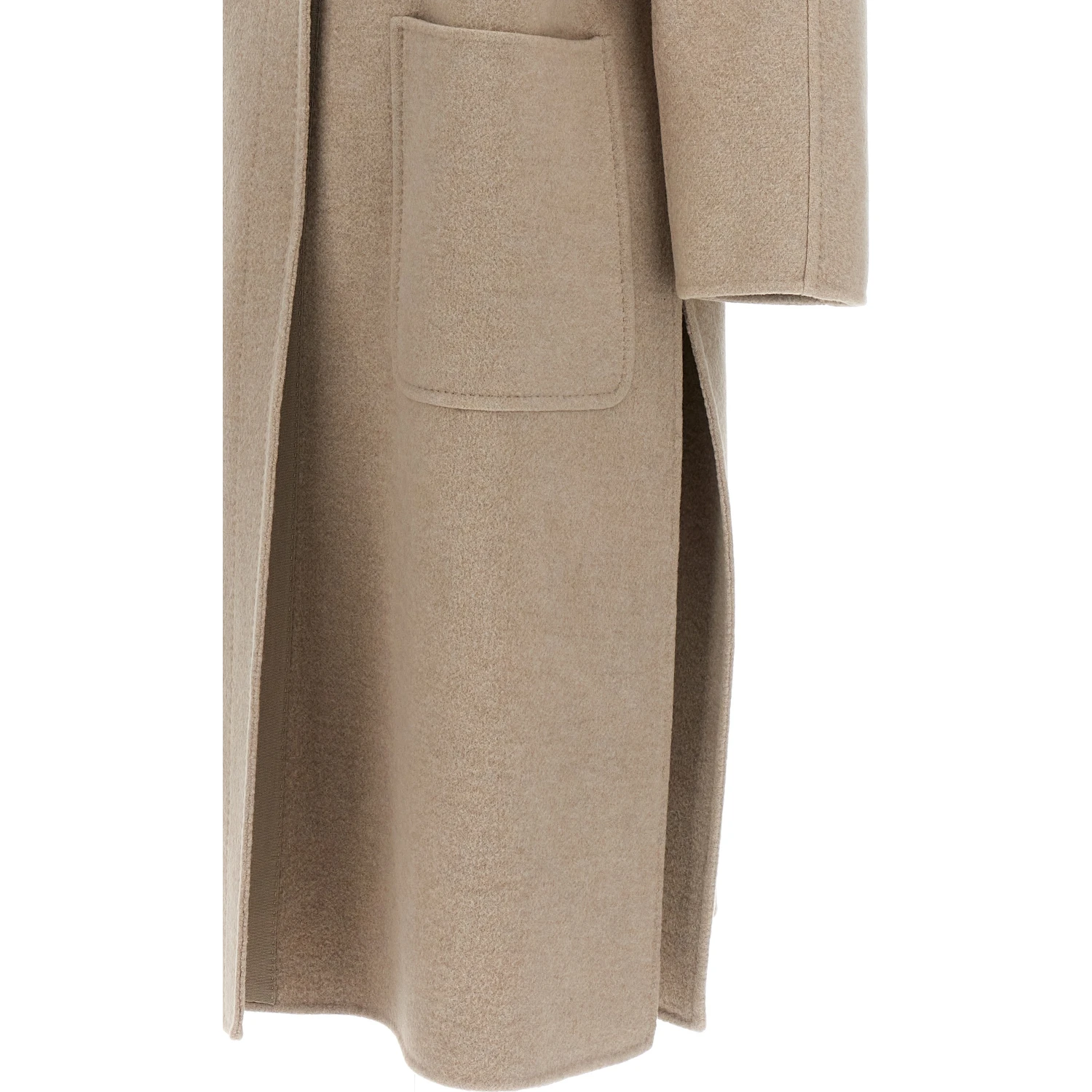 Beige Cashmere Coat