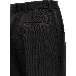 Black Virgin Wool Tuxedo