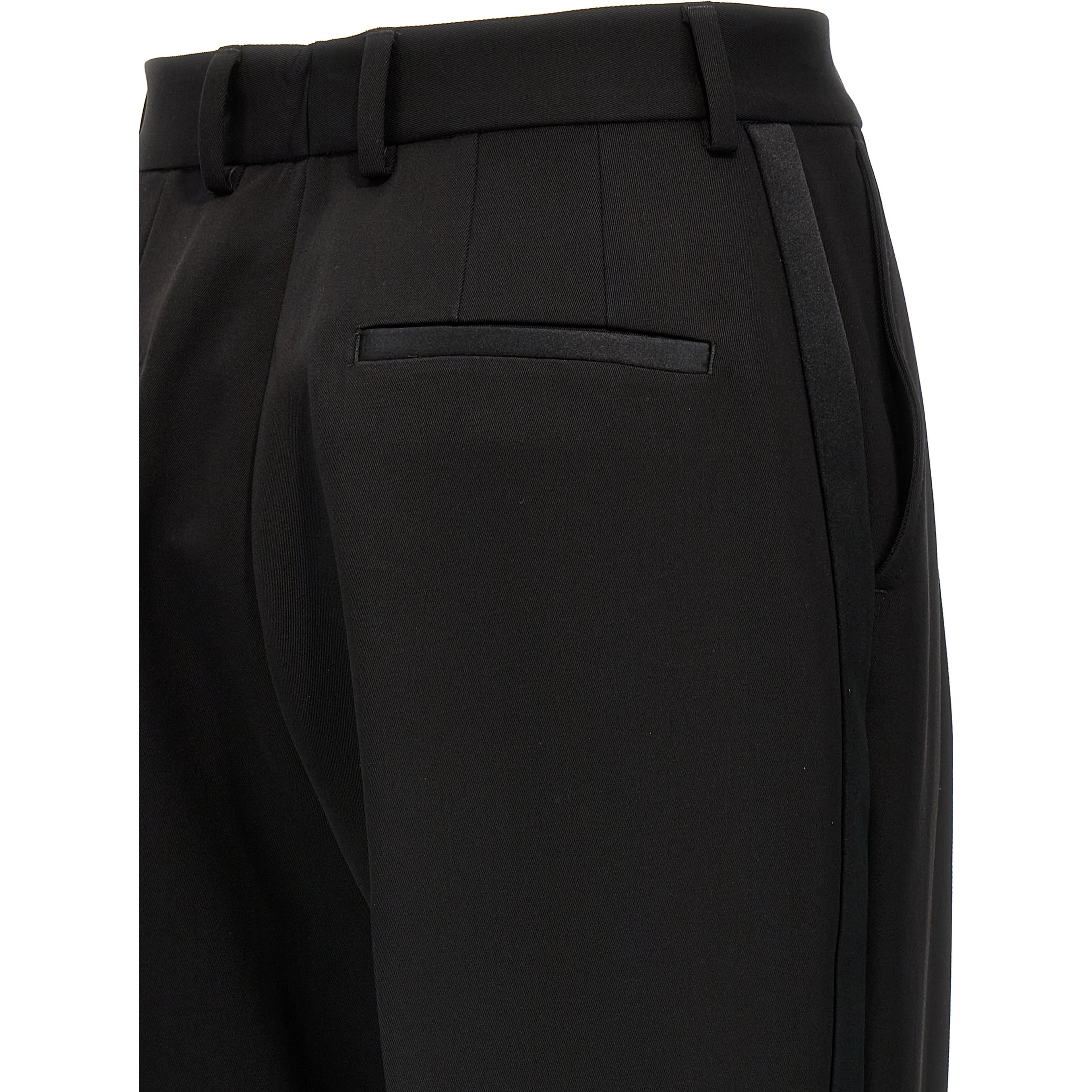 Black Virgin Wool Tuxedo