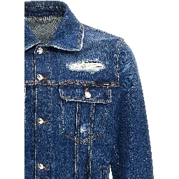 Blue Cotton Denim Jacket