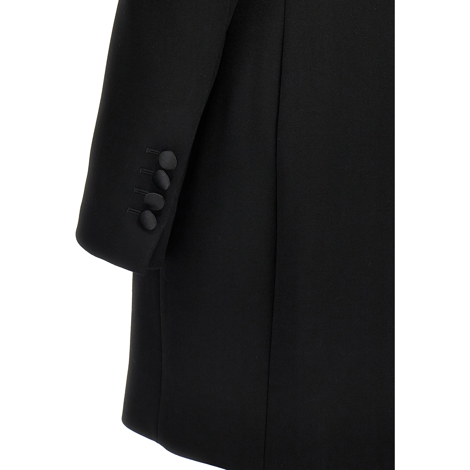 Black Virgin Wool Blazer