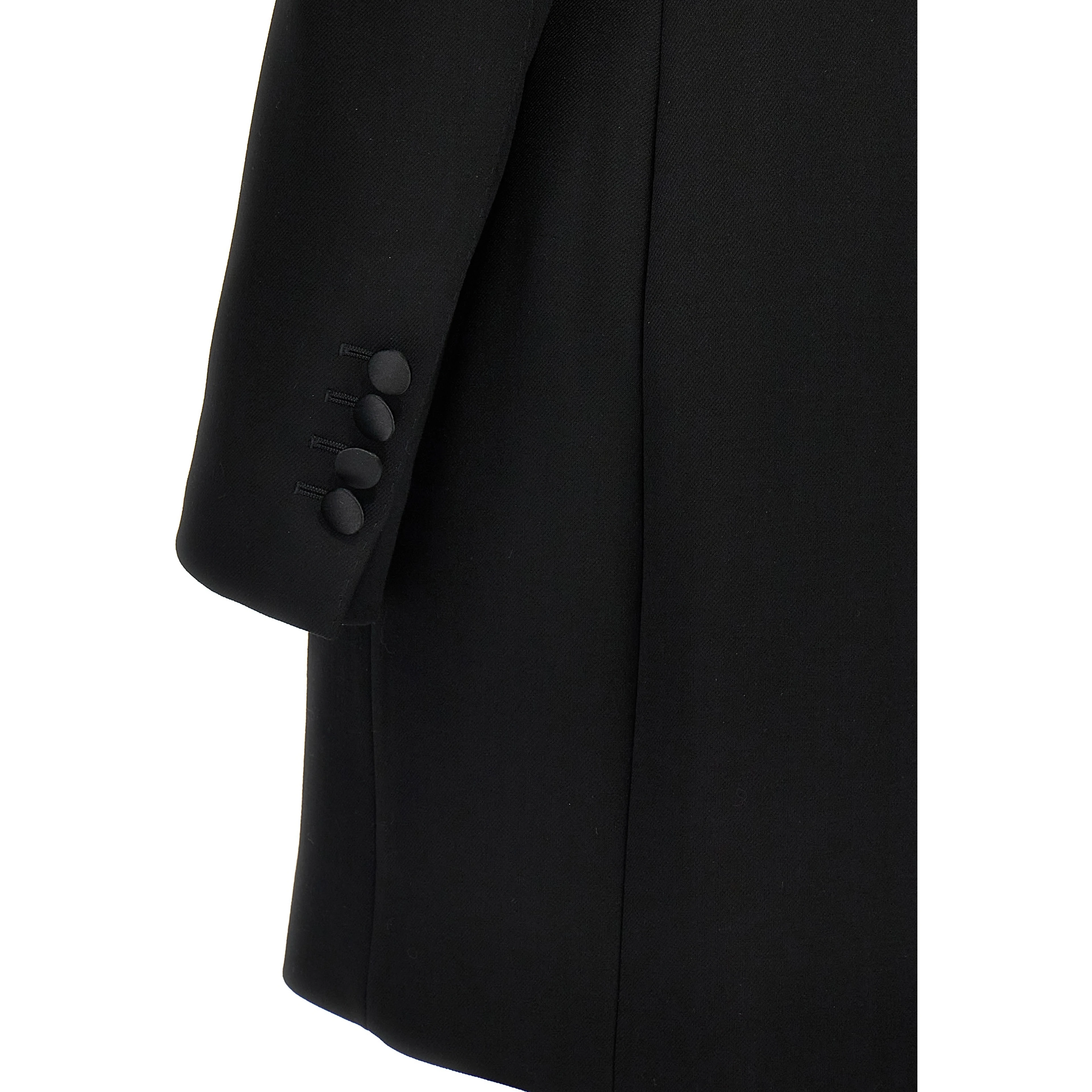 Black Virgin Wool Blazer
