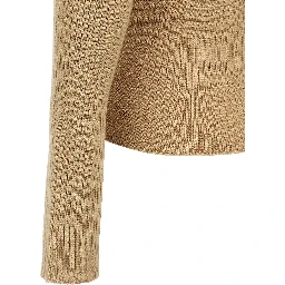 Beige Silk Cardigan