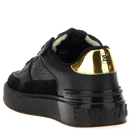 Black Calfskin Sneakers