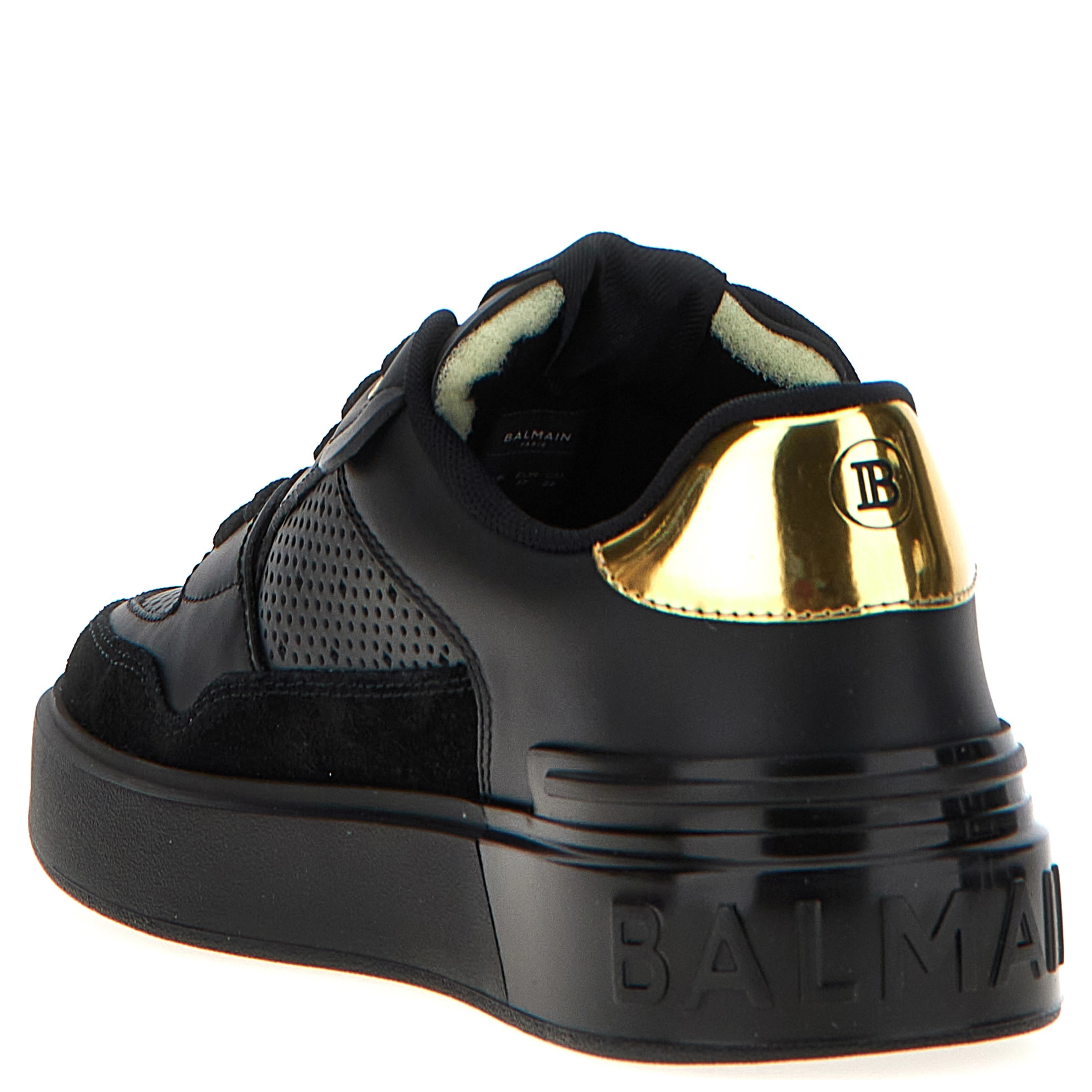 Black Calfskin Sneakers