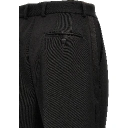 Black Virgin Wool Tuxedo