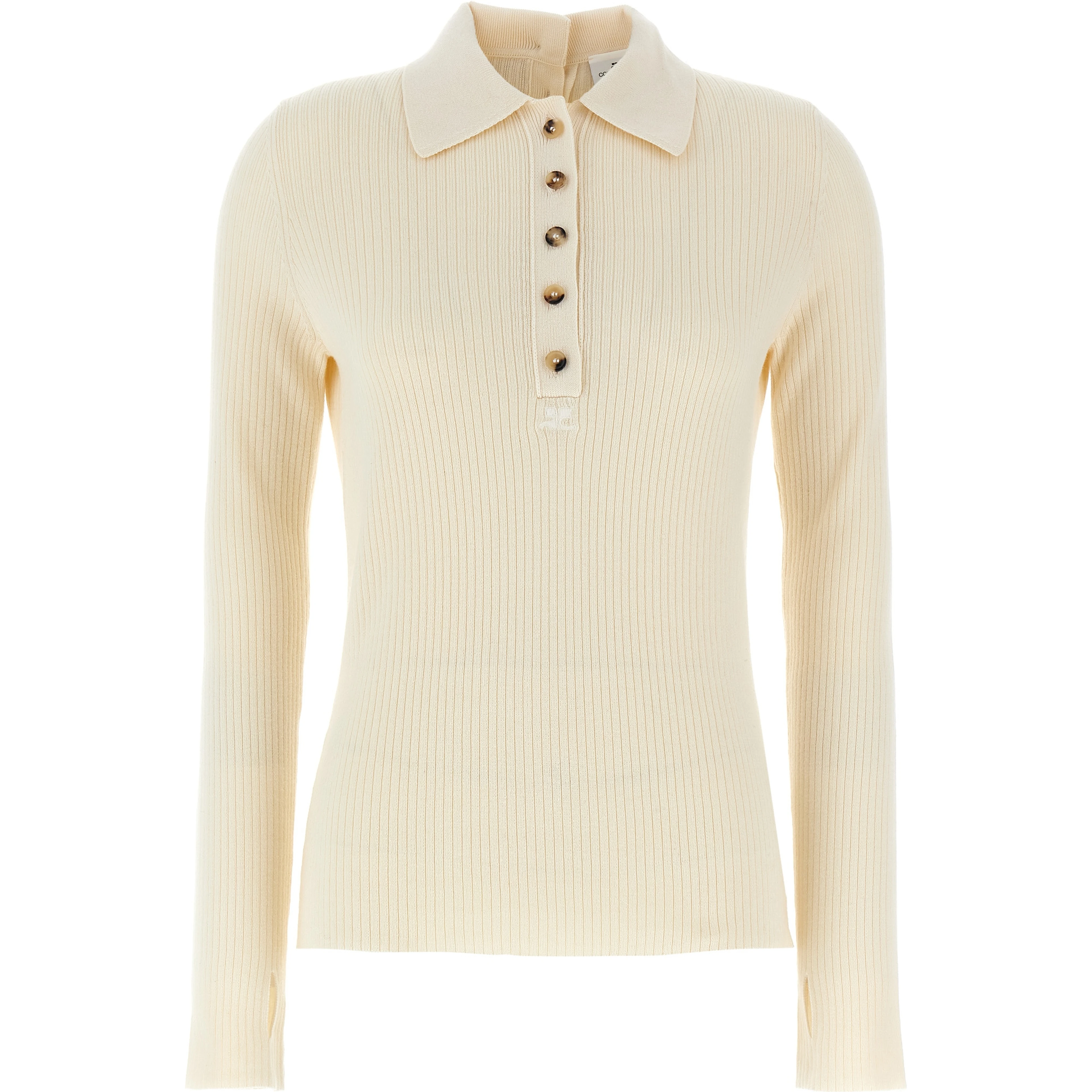 White Cotton Cardigan