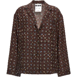Brown Silk Blouse