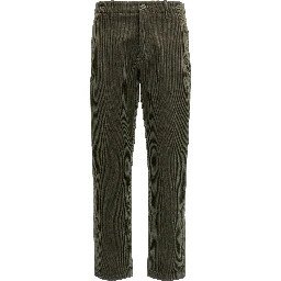 Bicolor Cotton Pants