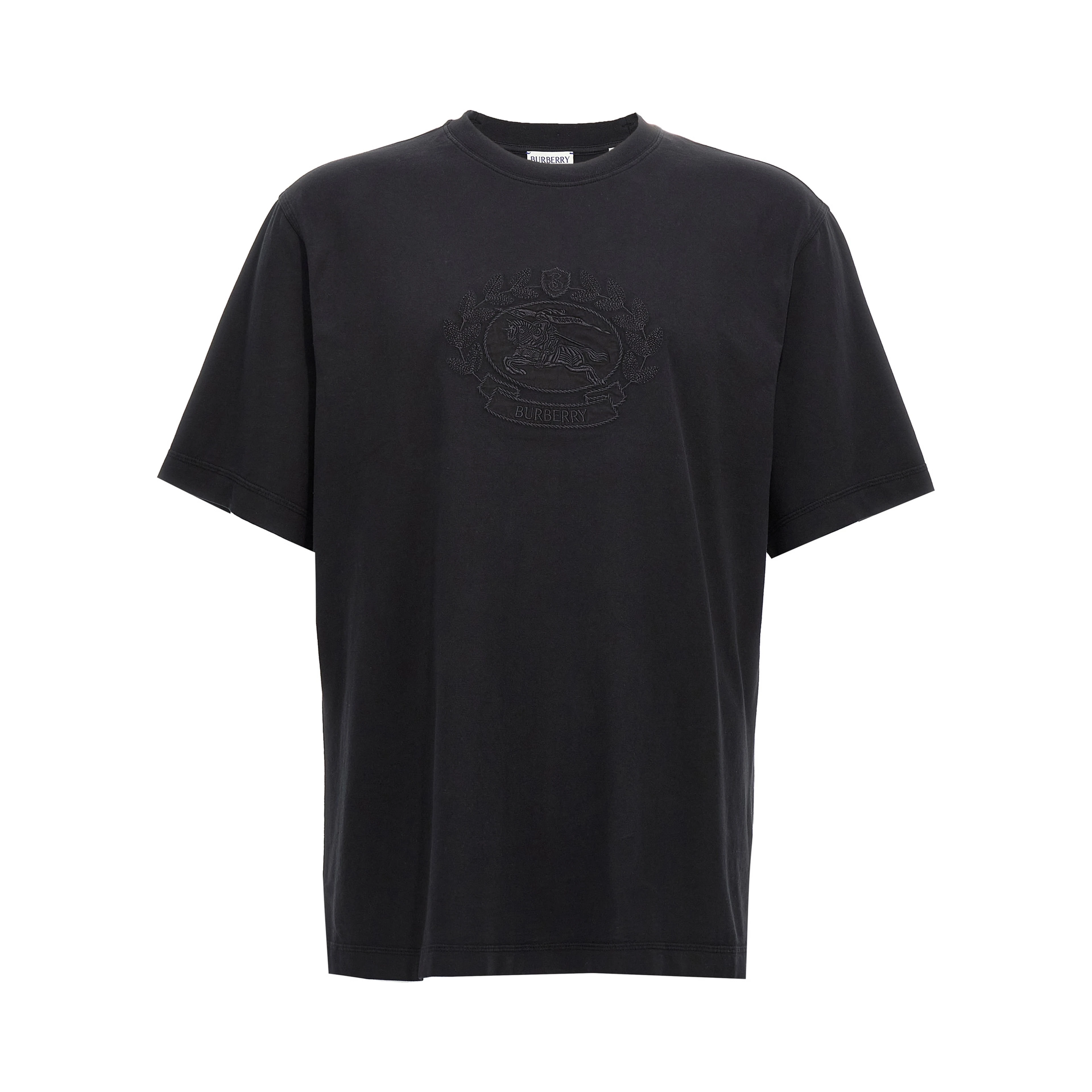 Black Cotton T-Shirt