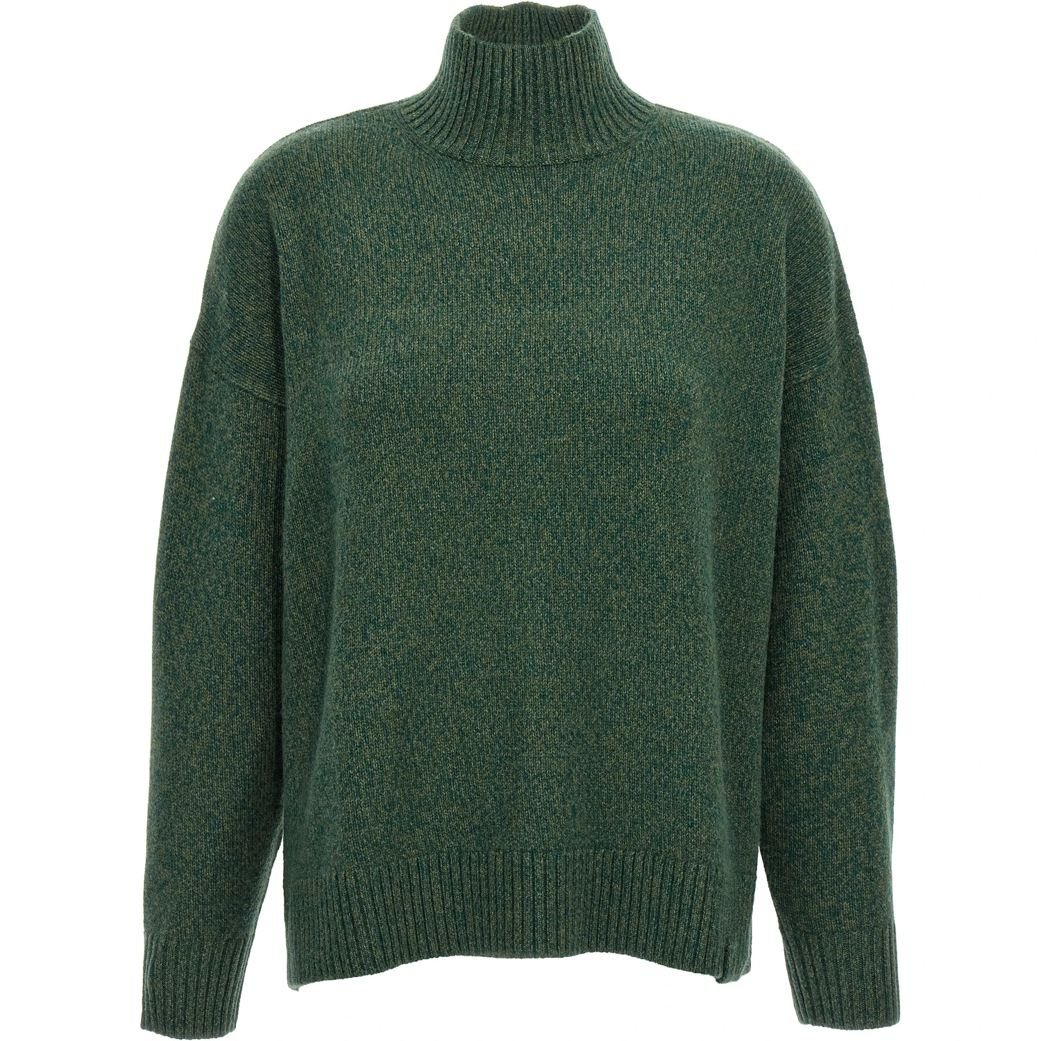 Bicolor Wool Cardigan
