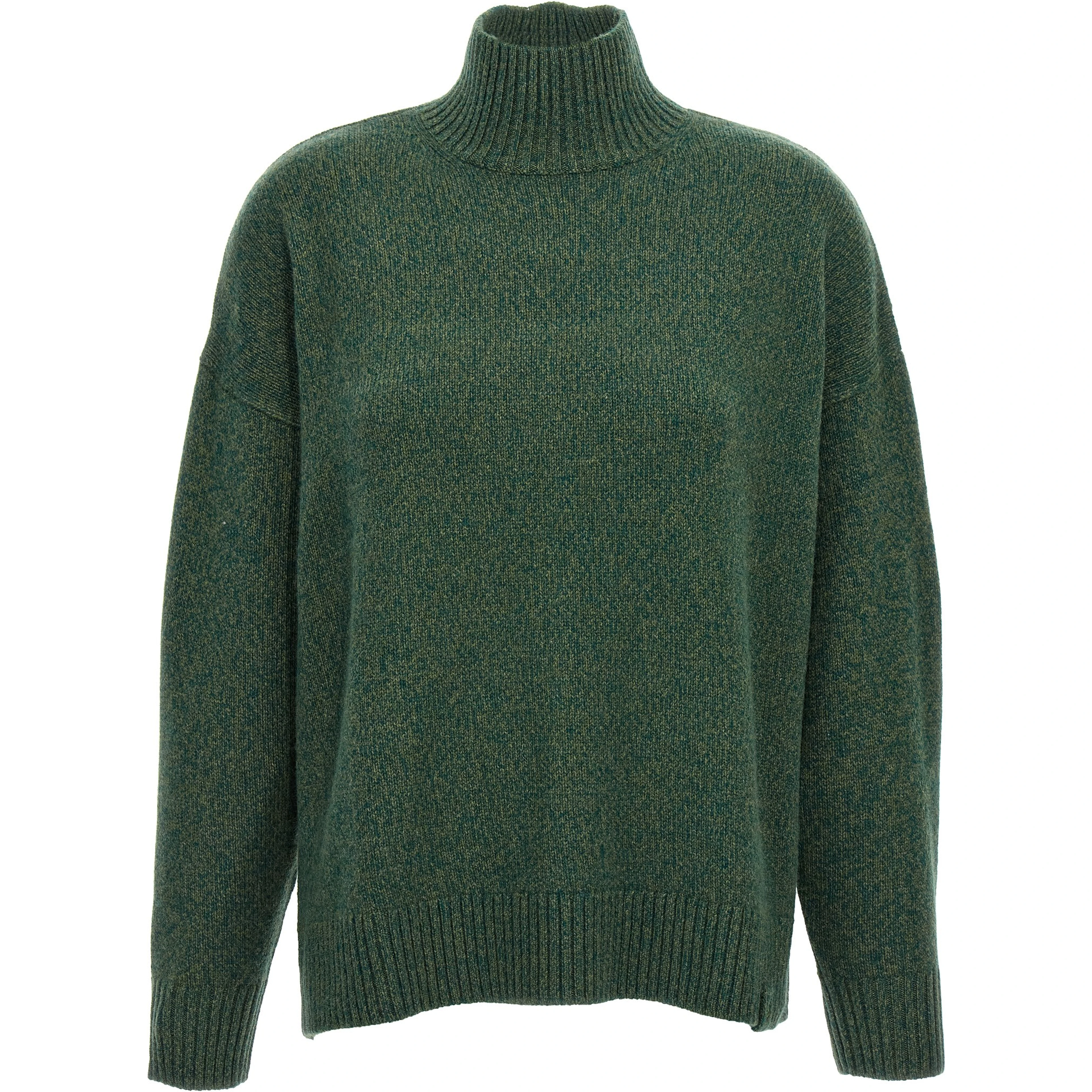 Bicolor Wool Cardigan