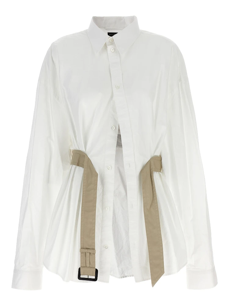 White Cotton Blouse