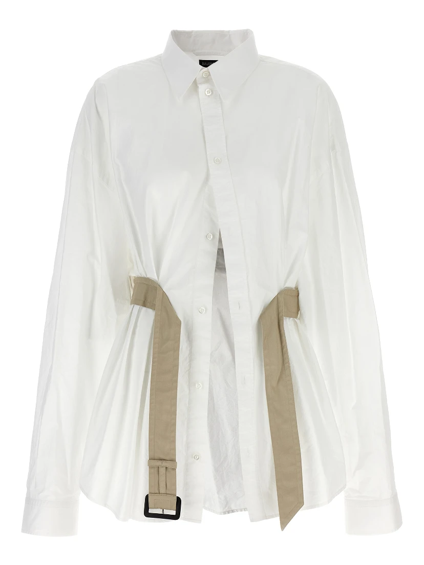 White Cotton Blouse