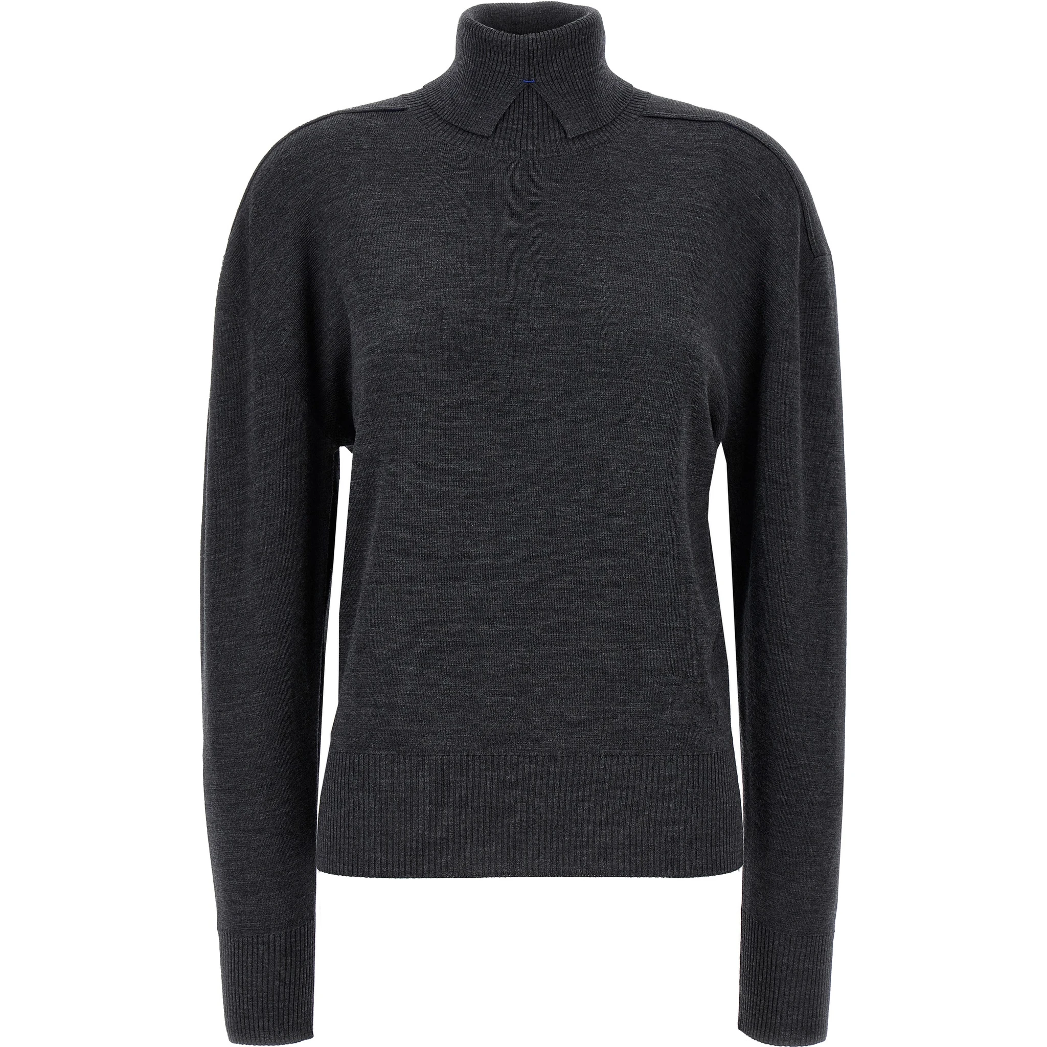 Gray Wool Cardigan