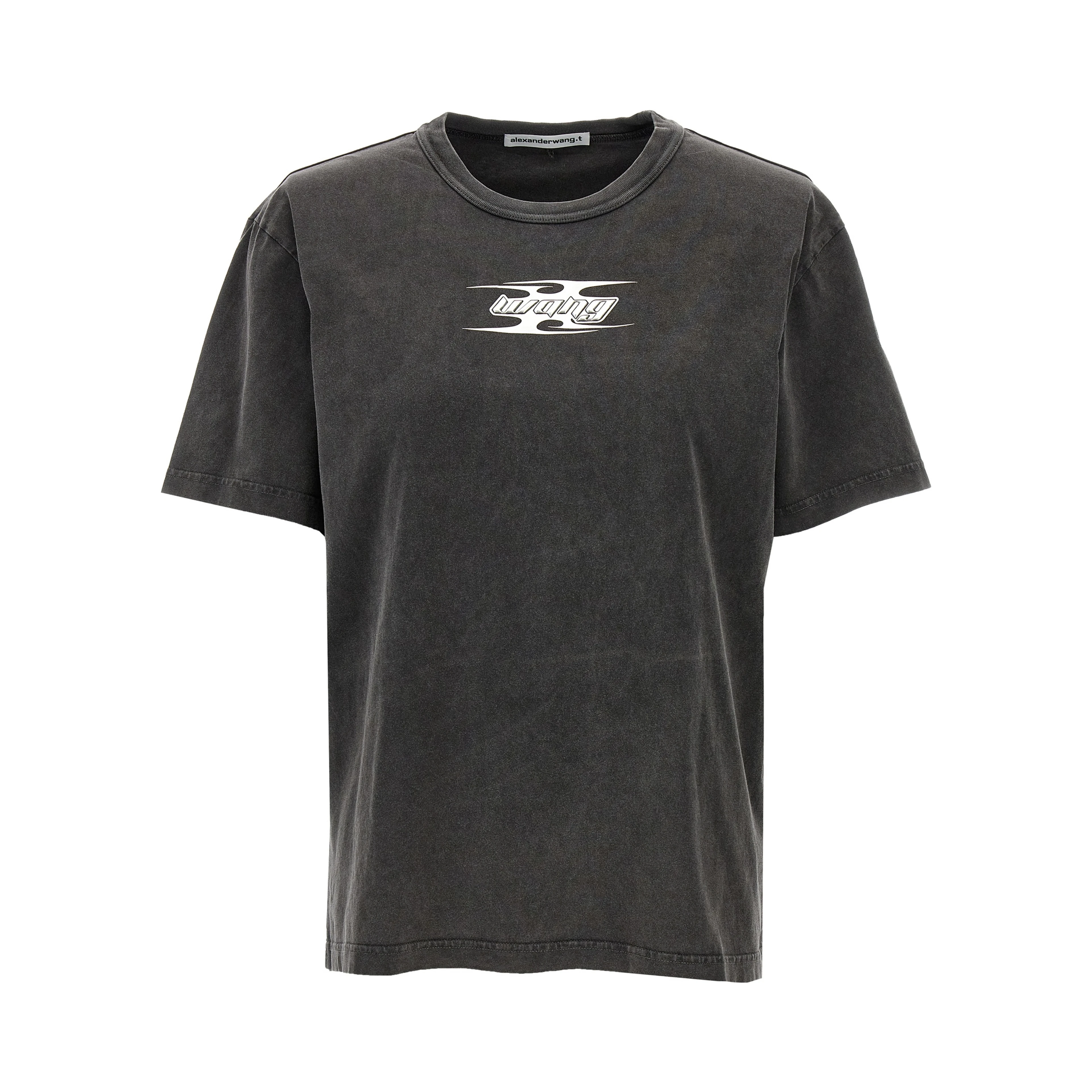 Gray Cotton T-Shirt