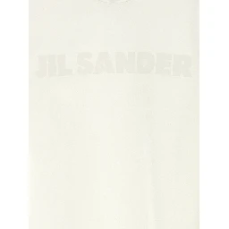 White Cotton Long Sleeve T-Shirt