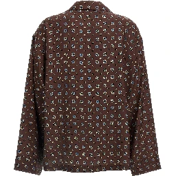 Brown Silk Blouse