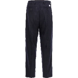 Blue Wool Dress Pants