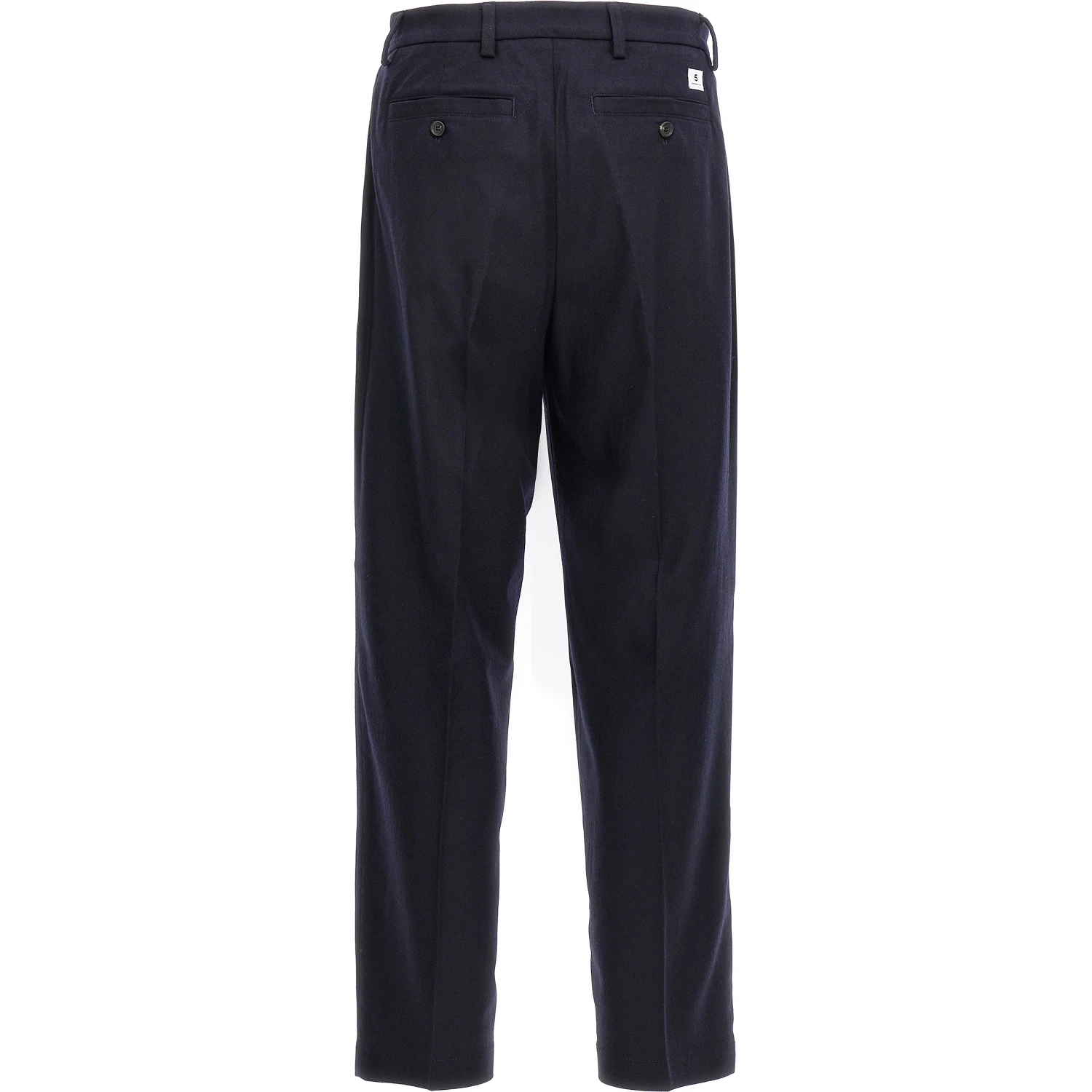 Blue Wool Dress Pants