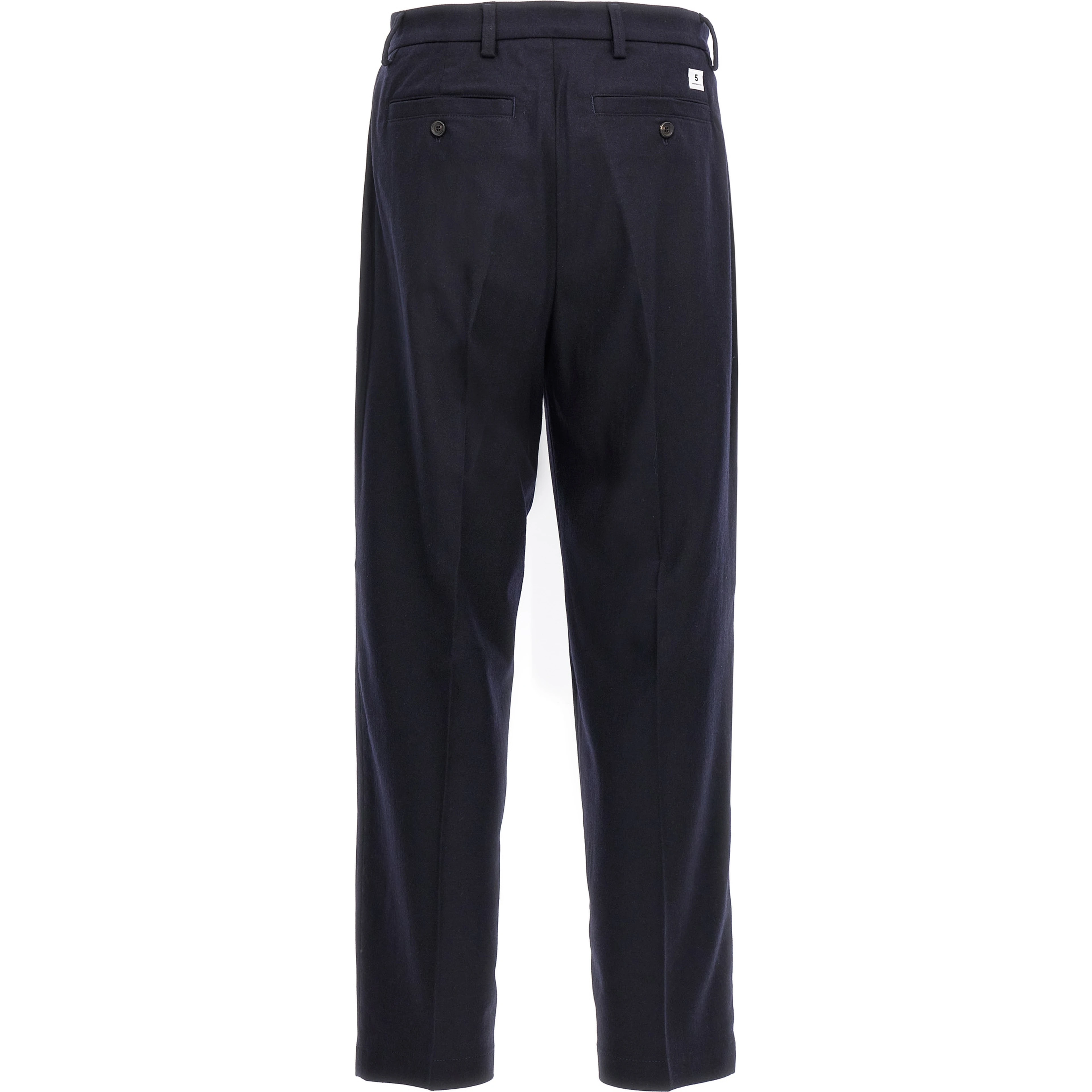 Blue Wool Dress Pants