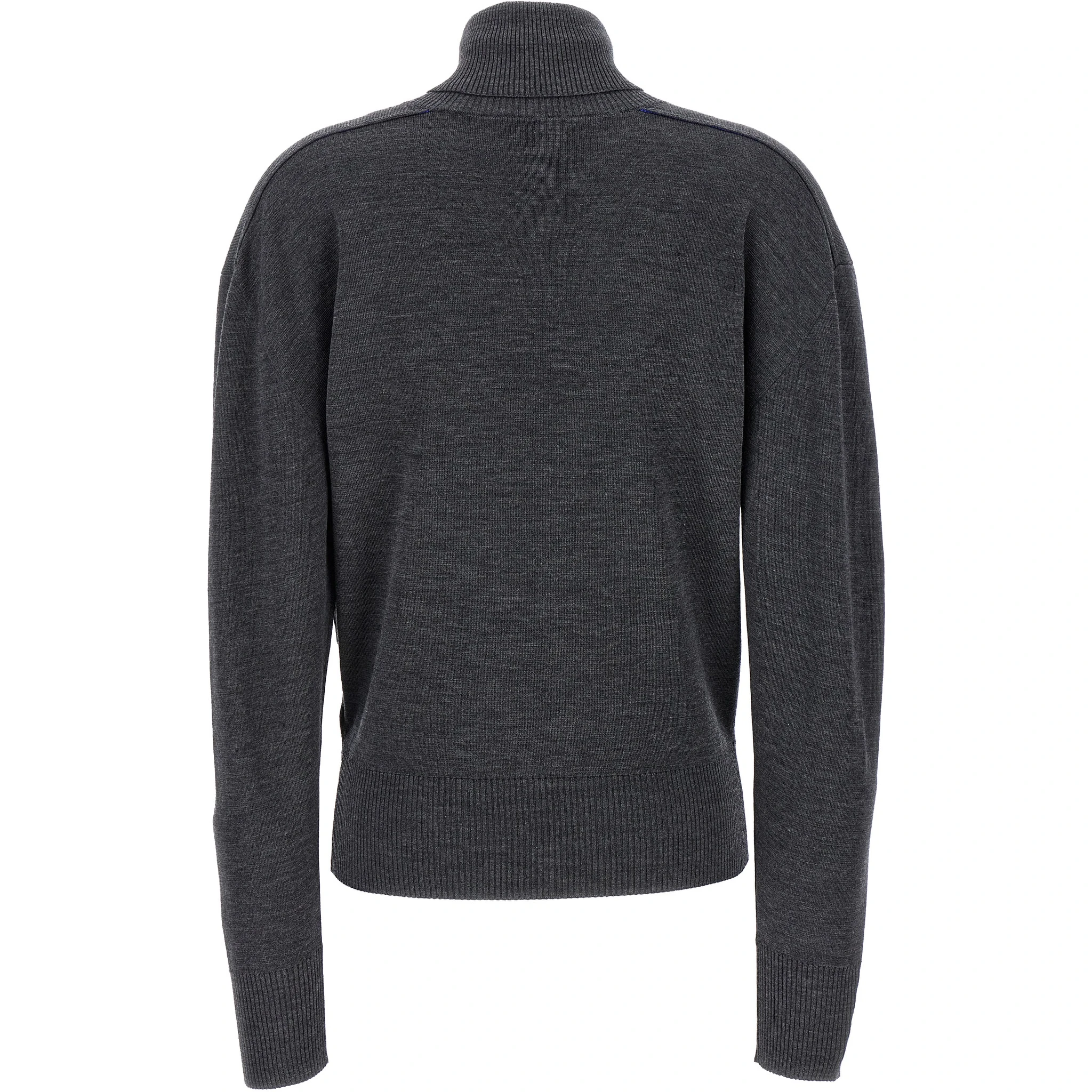 Gray Wool Cardigan