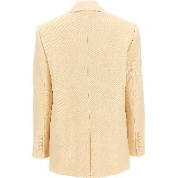 Beige Wool Blazer