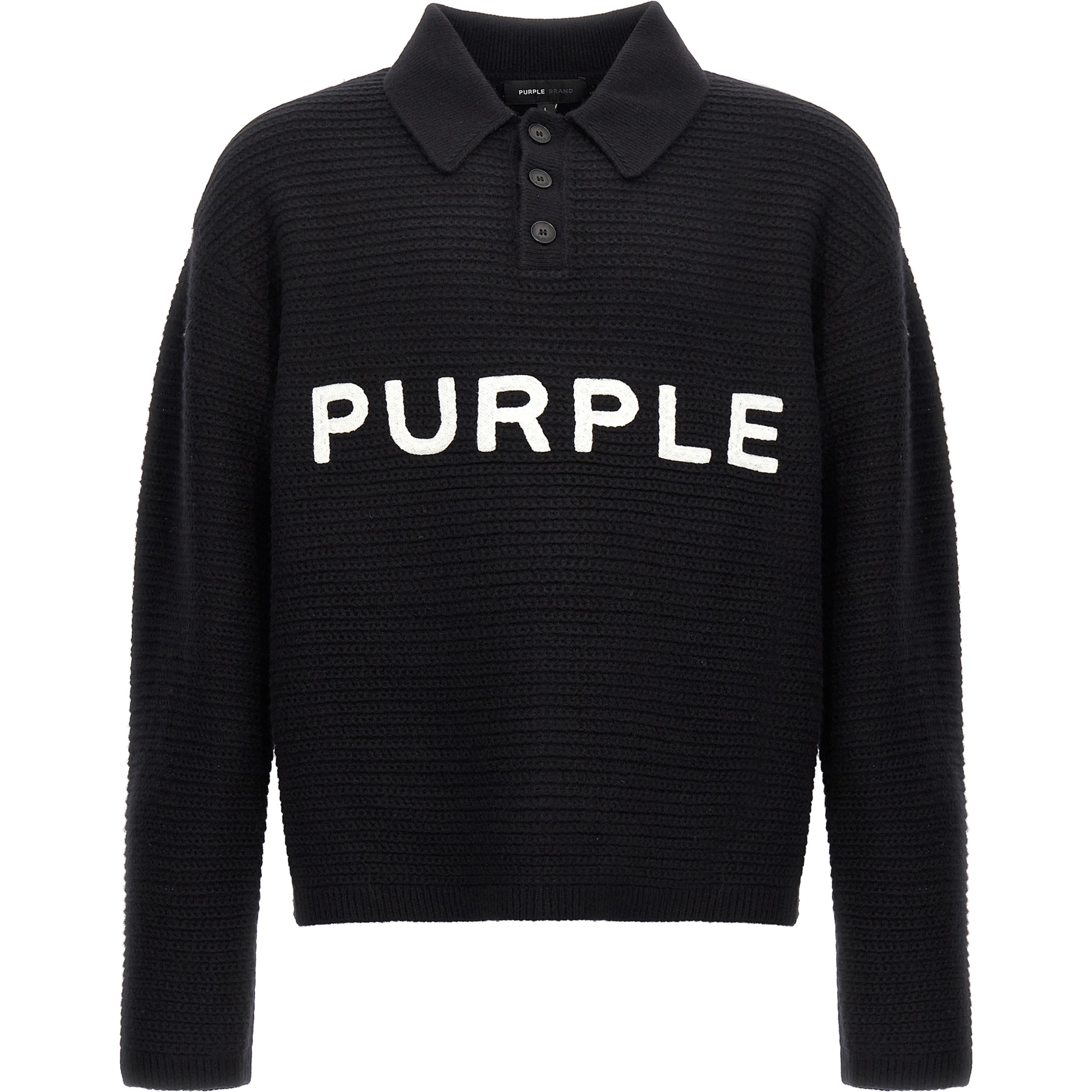 Black Wool Cardigan