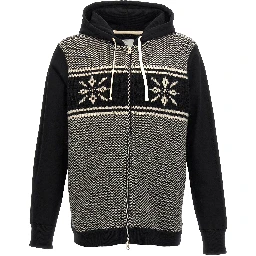 Bicolor Cotton Sweatshirt