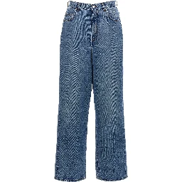 Blue Cotton Jeans Denim