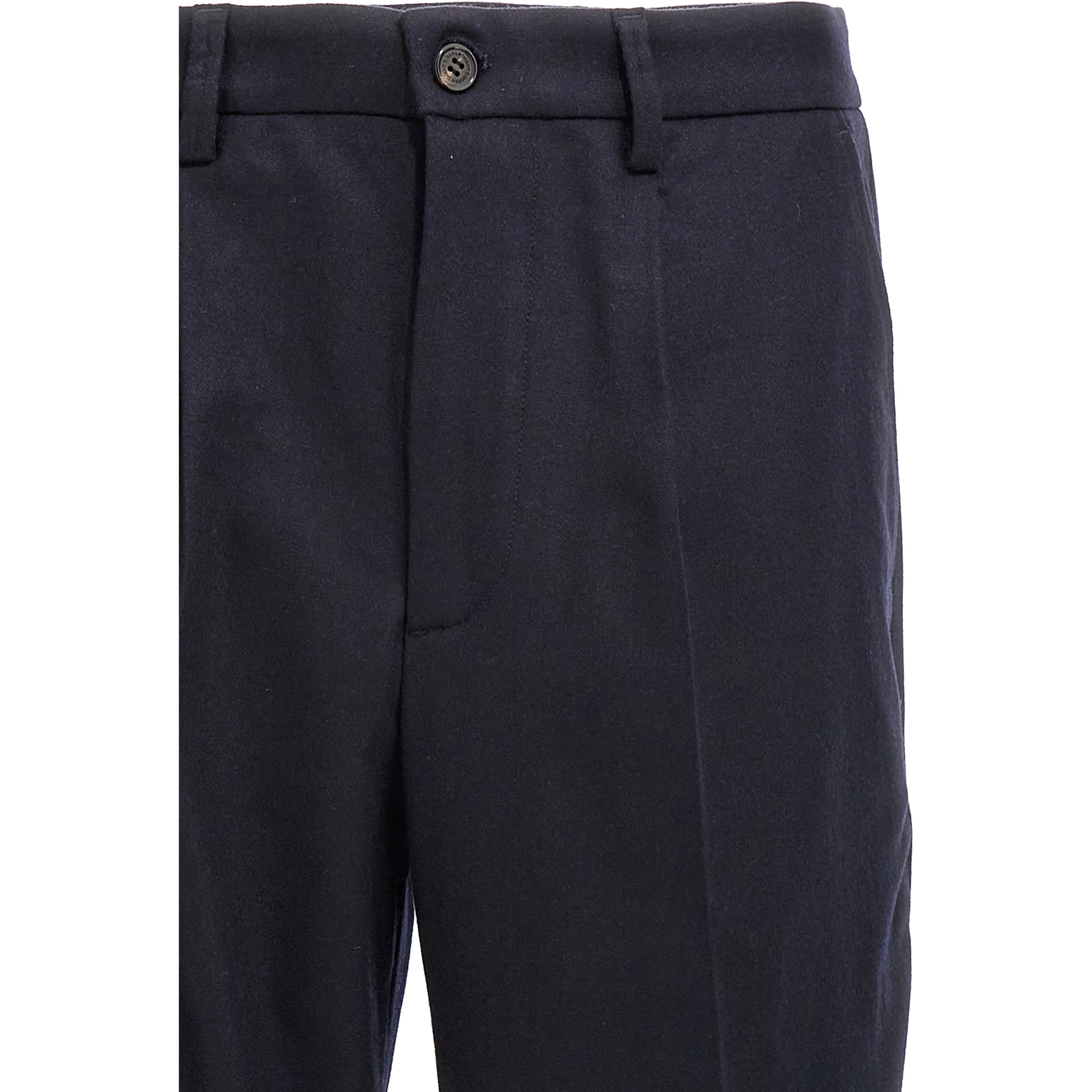 Blue Wool Dress Pants