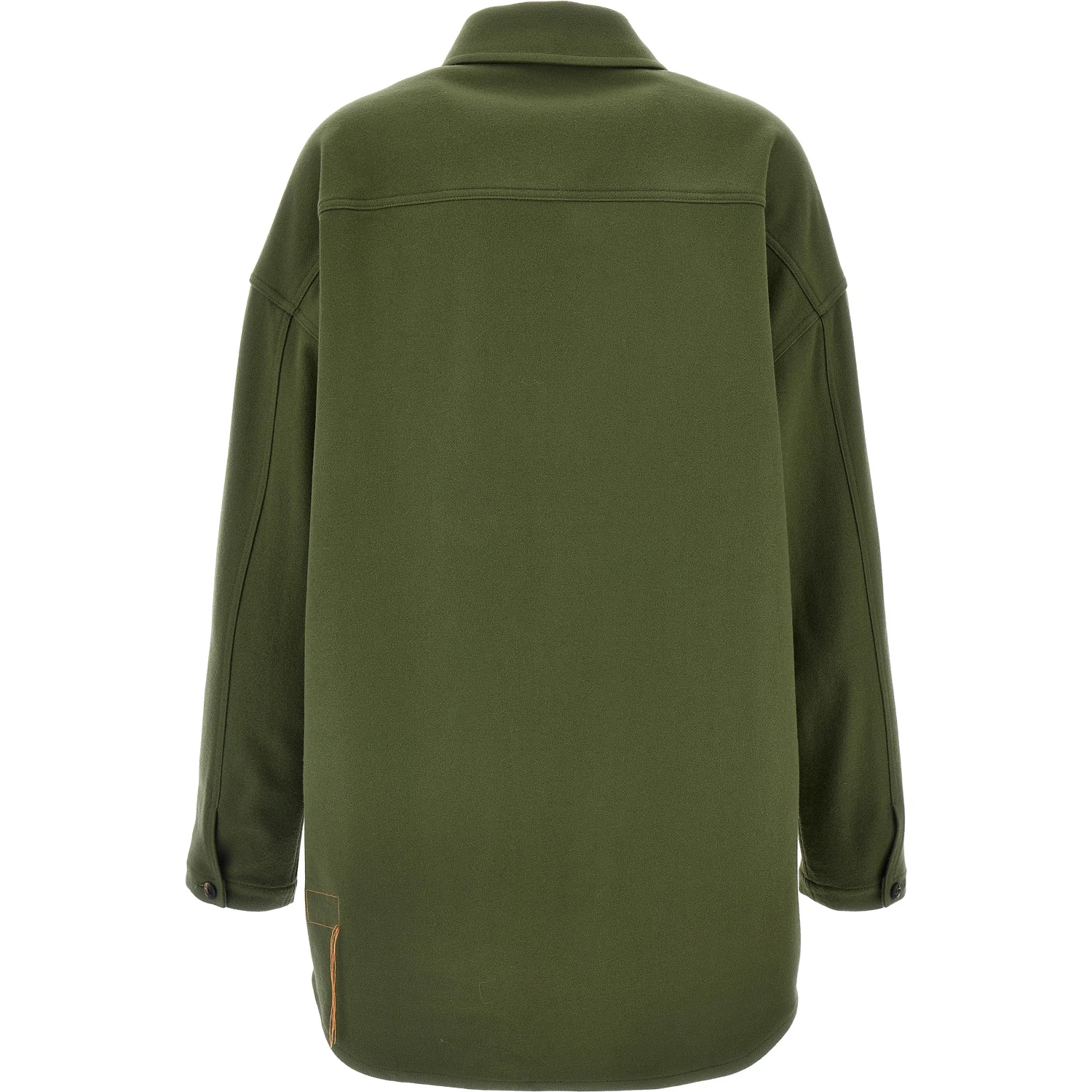 Bicolor Virgin Wool Blouse