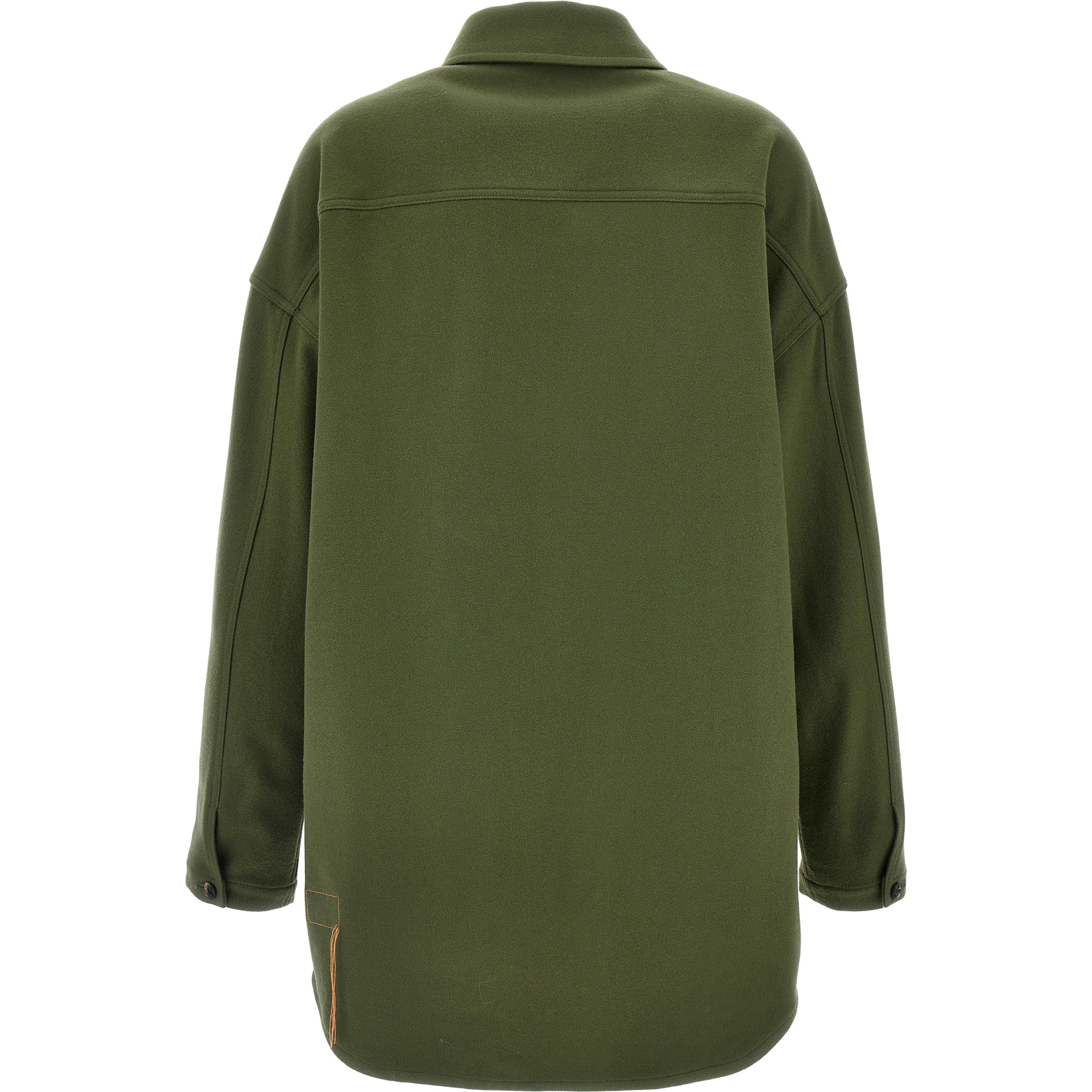 Bicolor Virgin Wool Blouse
