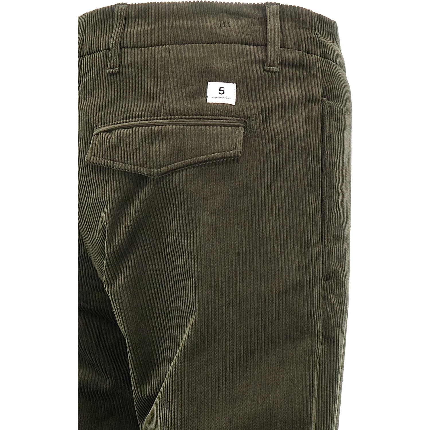 Bicolor Cotton Pants