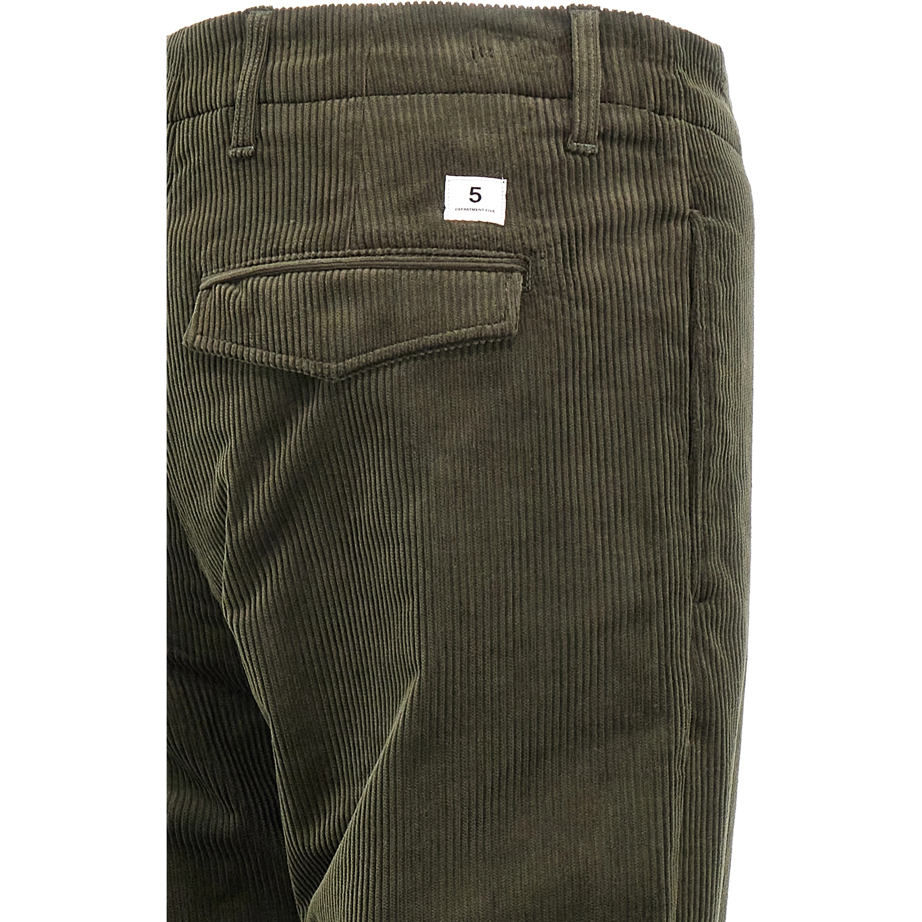 Bicolor Cotton Pants