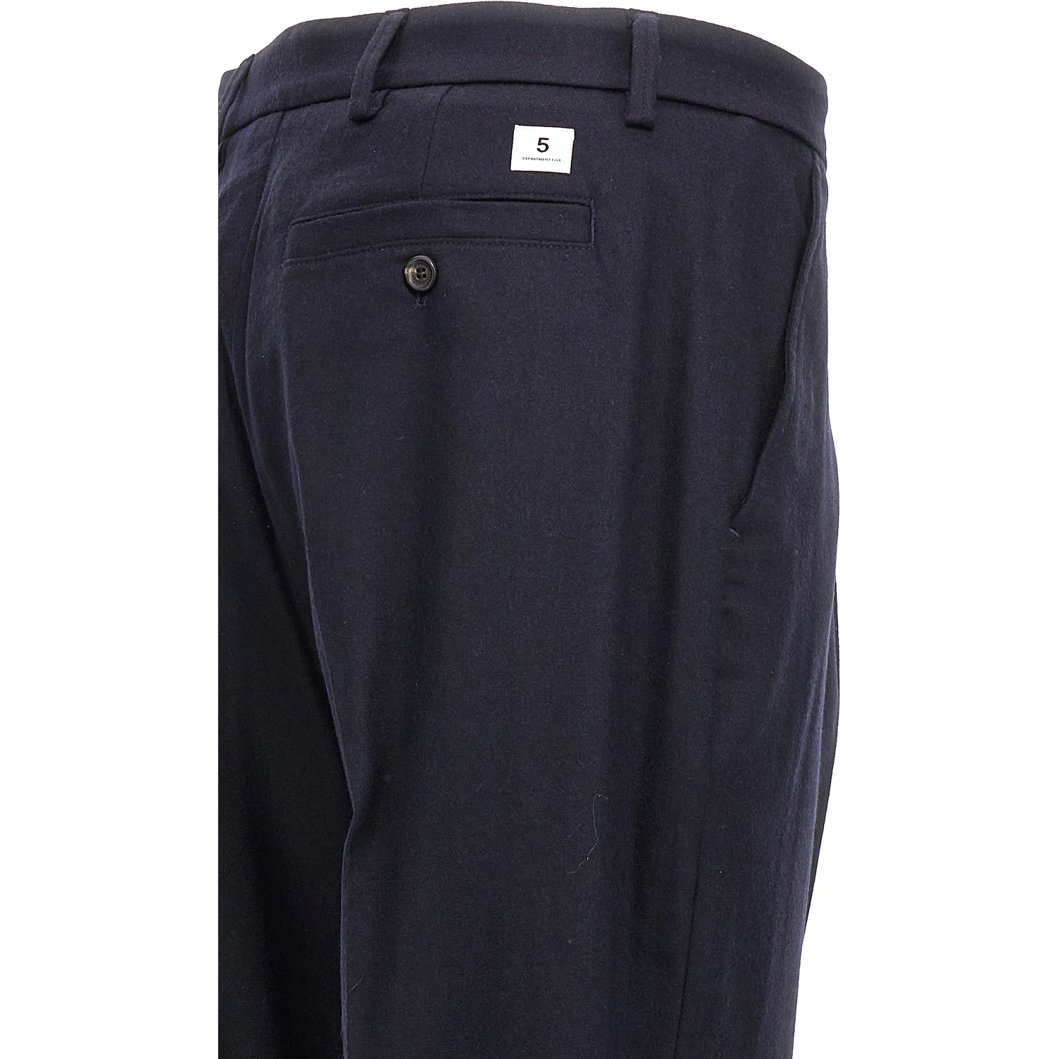 Blue Wool Dress Pants