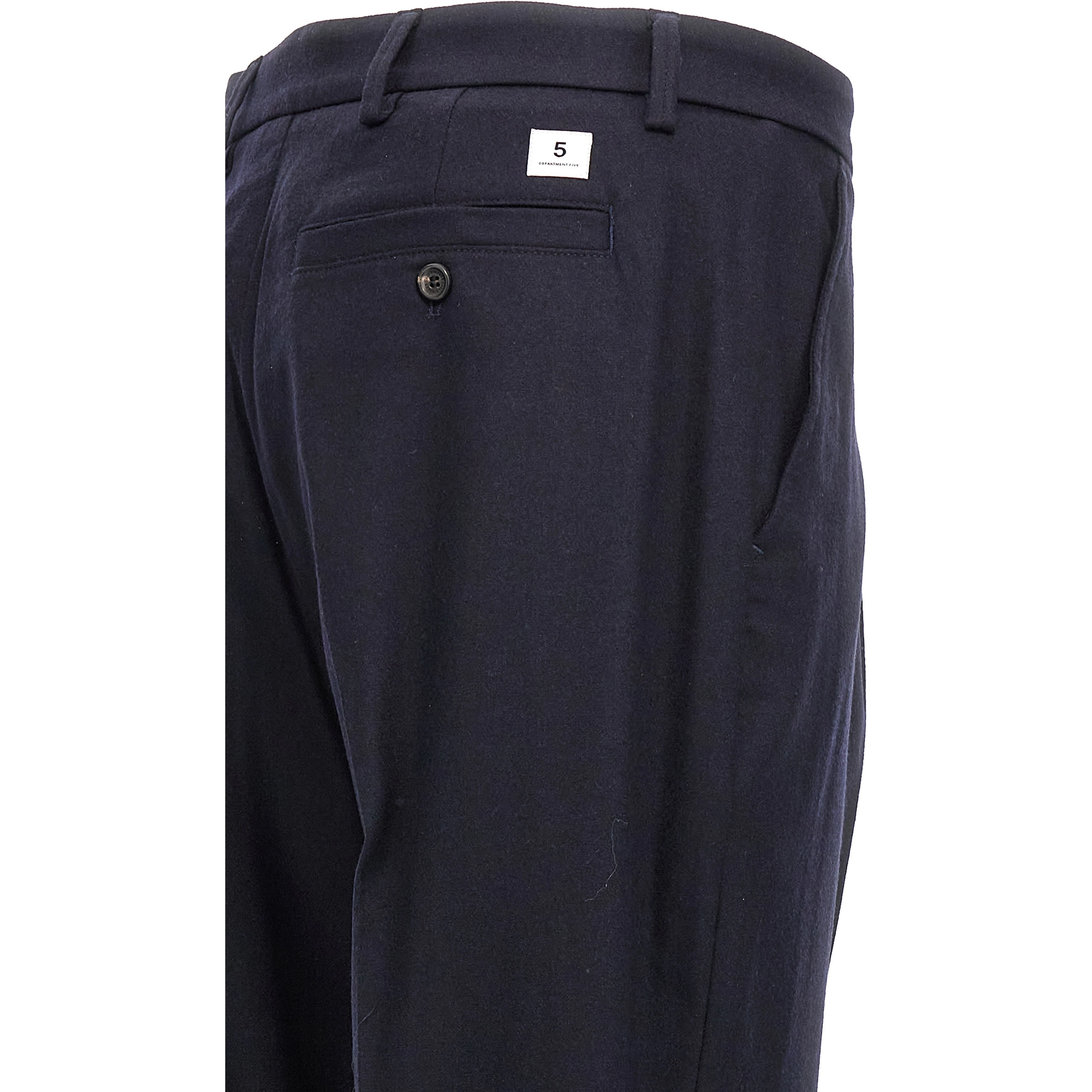 Blue Wool Dress Pants
