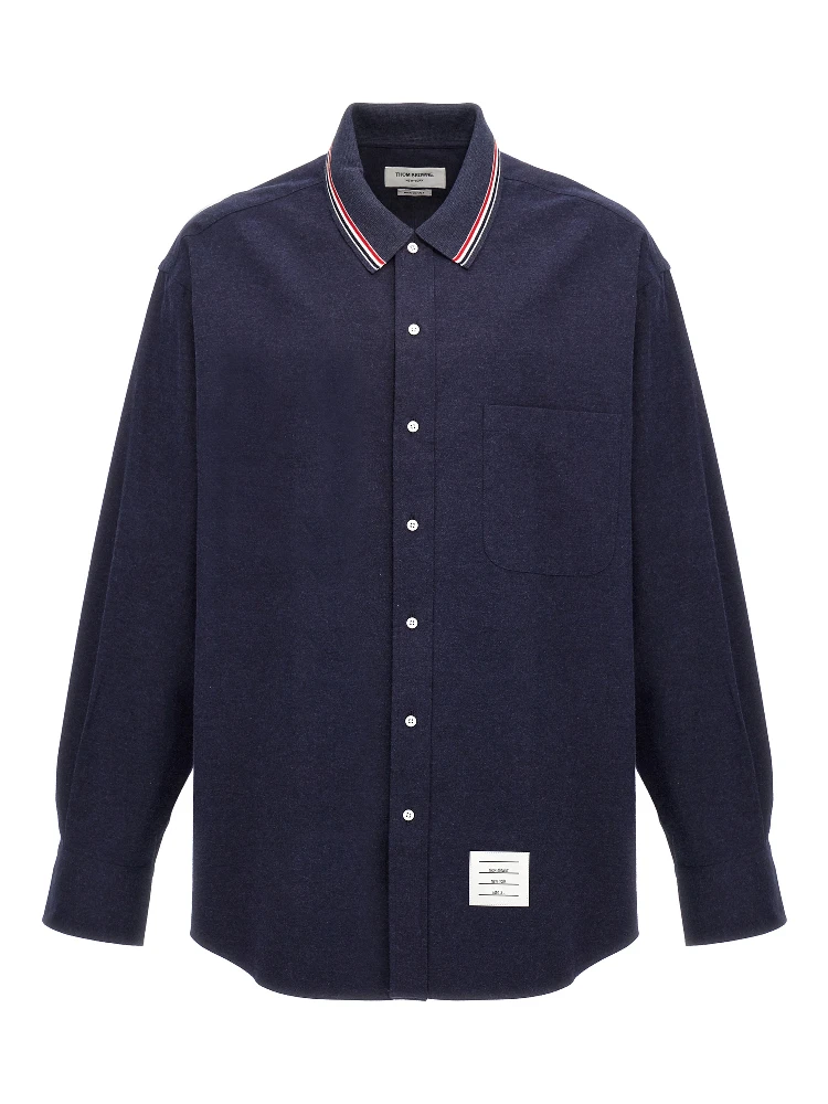 Blue Cotton Blouse