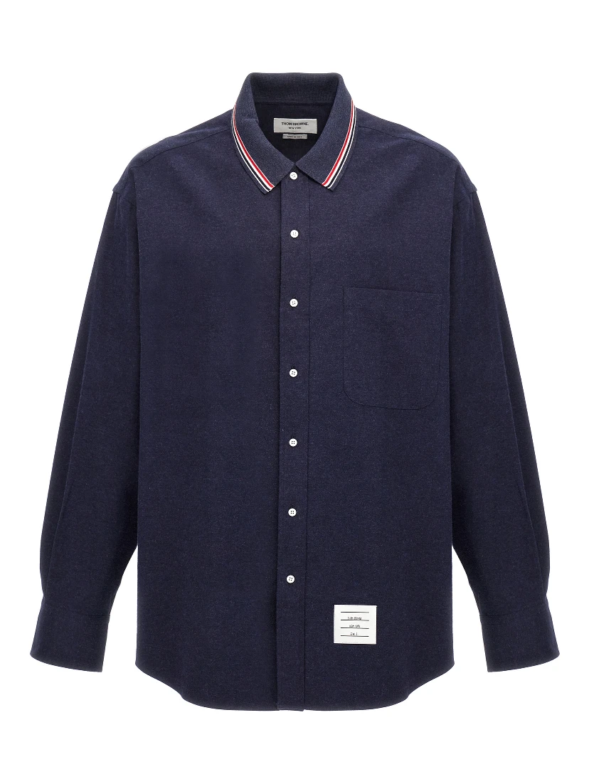 Blue Cotton Blouse