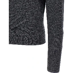 Gray Wool Cardigan