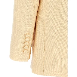 Beige Wool Blazer