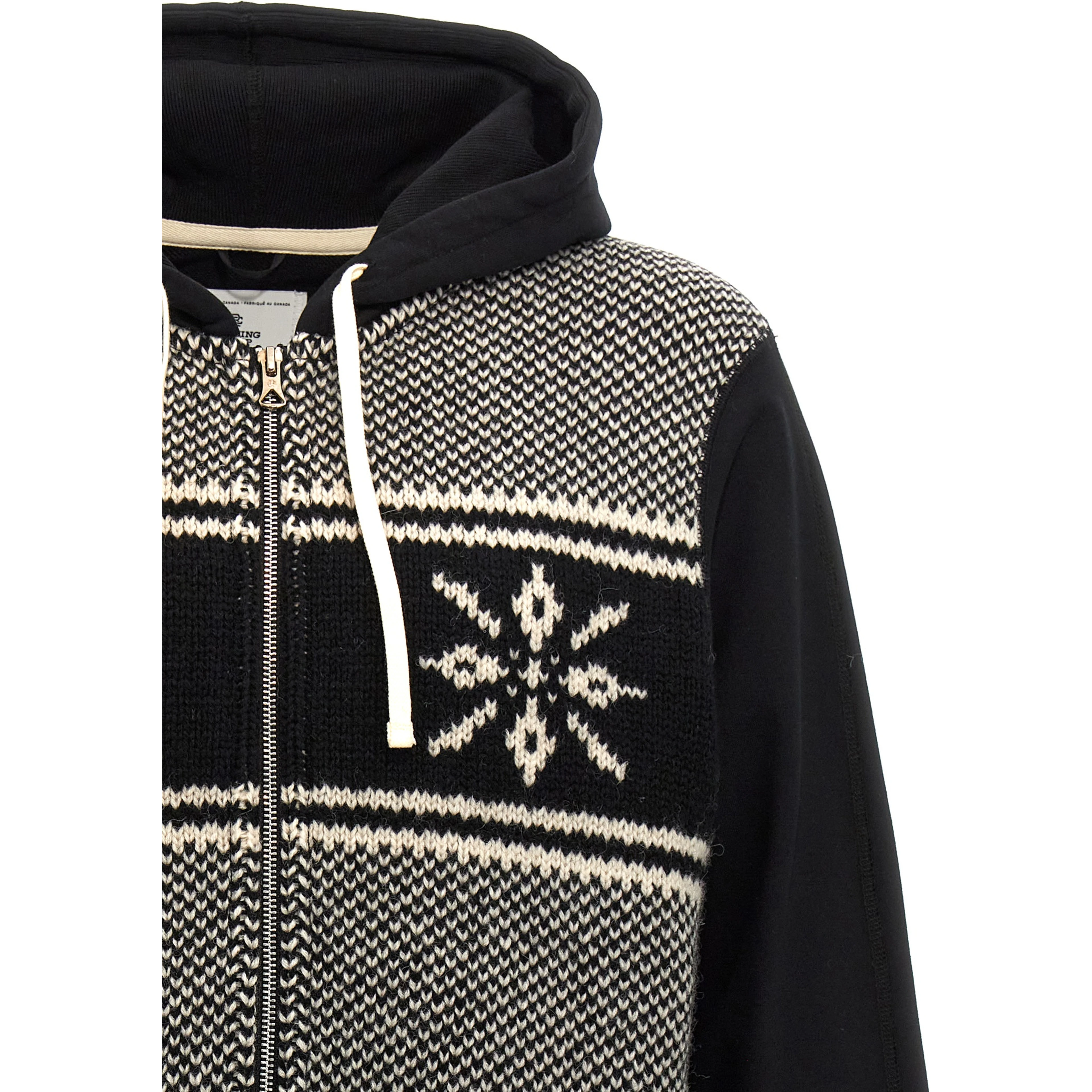 Bicolor Cotton Sweatshirt