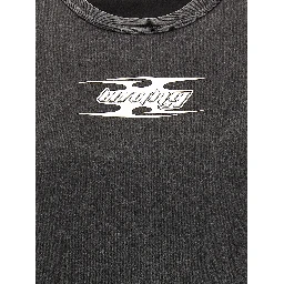 Gray Cotton T-Shirt