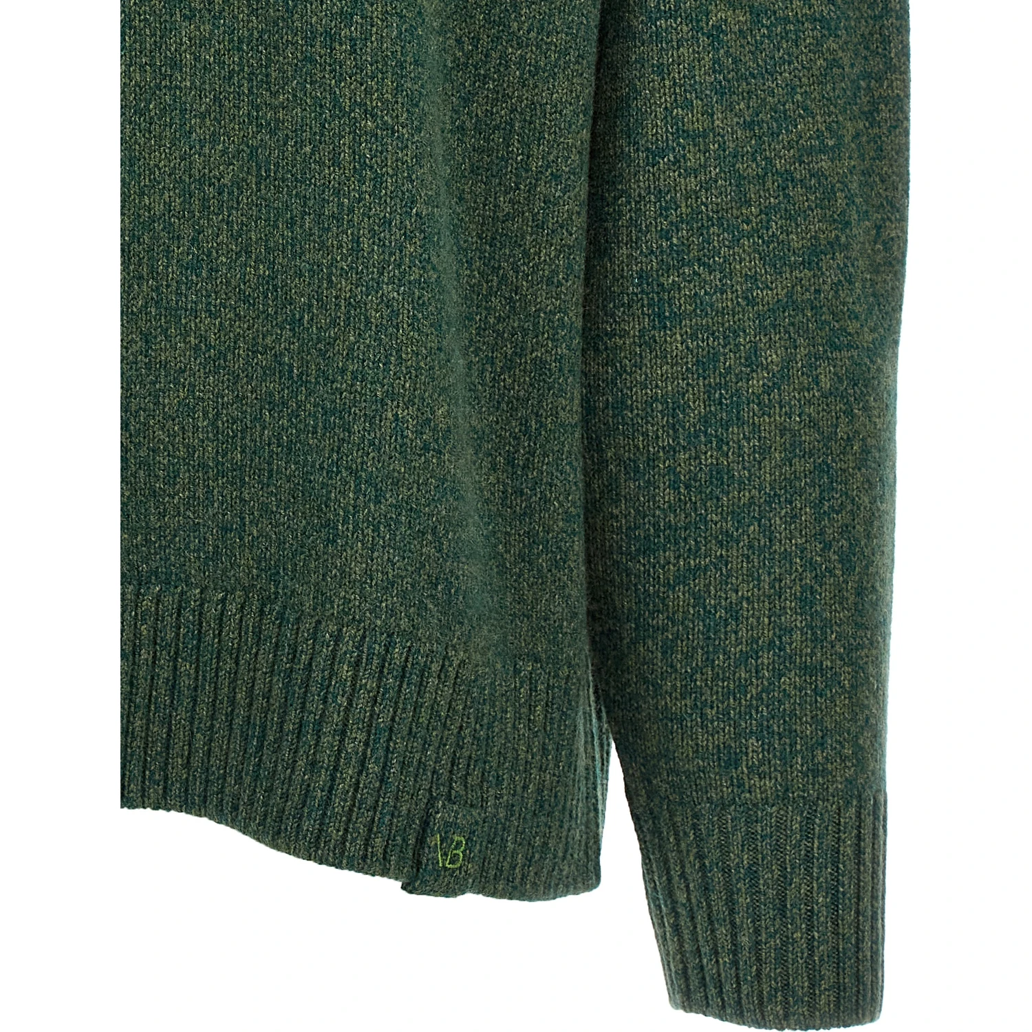 Bicolor Wool Cardigan